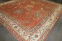 Pumpkin Orange Antique Square Large Oushak Rug No. j4783