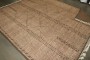 Brown Afghan Vintage Inspired African Tuareg Rug No. j4804