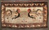 Vintage Turkish Kars Rooster Rug No. j4808