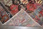 Persian Bakhtiari Geometric Design Large Square Room Size Rug No. j4871