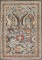 Formal Malayer Accent Square Rug No. j4879