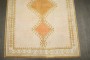 White Persian Vintage Gabbeh Rug No. j4890