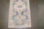 Vintage Persian Blue Cream Narrow runner No. j4901