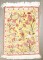Silk Qum Botanical Mini Rug No. j4927
