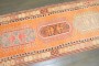 Orange Anatolian Turkish Runner No. j4934