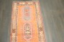 Orange Anatolian Turkish Runner No. j4934