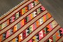 Vintage Colorful Turkish Kilim No. j4947