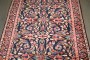 Navy Rare Persian Sarouk Wide Runner No. j4949