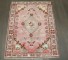 Pink Small Vintage Turkish Anatolian Daizkare Rug No. j4950