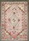 Pink Small Vintage Turkish Anatolian Daizkare Rug No. j4950