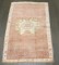 Vintage Turkish Kars Small Medallion Rug No. j4951
