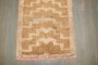 Brown Vintage Turkish Tulu Runner No. j4958