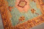 Blue Green Antique Oushak Square Rug No. j4960