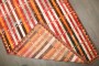 Striped Turkish Anatolian Runner No. j4971