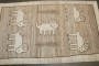Modern Persian Gabbeh Sheep Ram Rug No. j4977