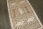 Modern Persian Gabbeh Sheep Ram Rug No. j4977
