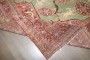 Green Hunting Animal Doroksh Persian Distressed Rug No. j5010