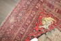 Green Hunting Animal Doroksh Persian Distressed Rug No. j5010