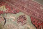 Green Hunting Animal Doroksh Persian Distressed Rug No. j5010