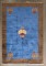 Dynamic Blue Chinese Art Deco Carpet No. j5026