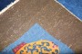 Dynamic Blue Chinese Art Deco Carpet No. j5026