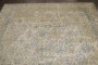 Lovely Blue Tan Chinese Geometric Rug No. j5031