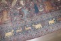 Animal Motif Persian Meshed early 20th Century Rug No. j5036