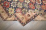 19th Century Snowflake Kuba Worn Rug No. j5040