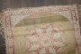 Green Silk Square Turkish Keysari Rug No. j5058