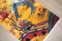 Art Deco Chinese Yellow Rug No. j5102
