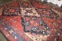 Large Scale Antique Geometric Persian Bakhtiari Rug No. j5107
