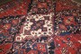 Large Scale Antique Geometric Persian Bakhtiari Rug No. j5107