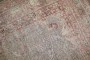 Worn Persian Kerman Poem Border Rug No. j5110