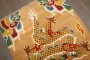 Vintage Dragon Tibetan Carpet No. j5114