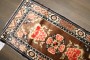 Brown Chinese Floral Peking Rug No. j5130