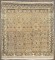Bidjar Mini Square Rug No. j5138