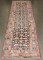 Vintage Pink Border Karabagh Wide Runner No. j5139