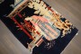 Chinese Baotou Pictorial Geisha Rug No. j5140