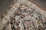 Gallery Size Geometric Antique Persian Bakhtiari Rug No. j5148