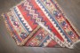 Antique 19th Century Anatolian Turkish Small Tribal Rug No. j5174