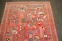 Pictorial Moroccan Rug No. j5195