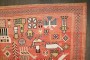 Pictorial Moroccan Rug No. j5195