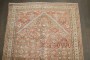 Soft Brown Field Malayer Accent Rug No. j5248