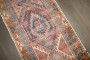 Narrow Worn Persian Heriz Runner No. j5253