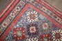 Blue Late 19th Century Square Caucasian Kuba Rug No. j5269