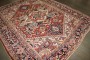 Persian Antique Heriz Intermediate Square Rug No. j5283