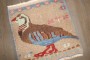 Vintage Turkish Bird Rug No. j5301