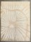 Abstract Turkish Deco Geometric Sunburst Rug No. j5306