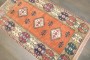 Vintage Pumpkin Color Anatolian Rug No. j5308