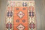 Vintage Pumpkin Color Anatolian Rug No. j5308